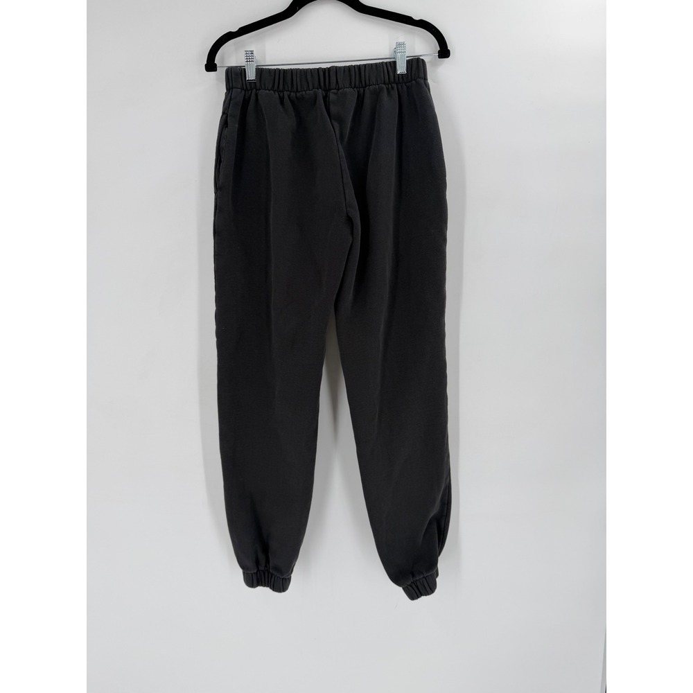 J Galt Jogger Sweatpants Women OS Small Faded Black Pull on Loungewear Indie - Picture 6 of 11